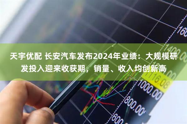天宇优配 长安汽车发布2024年业绩：大规模研发投入迎来收获期，销量、收入均创新高